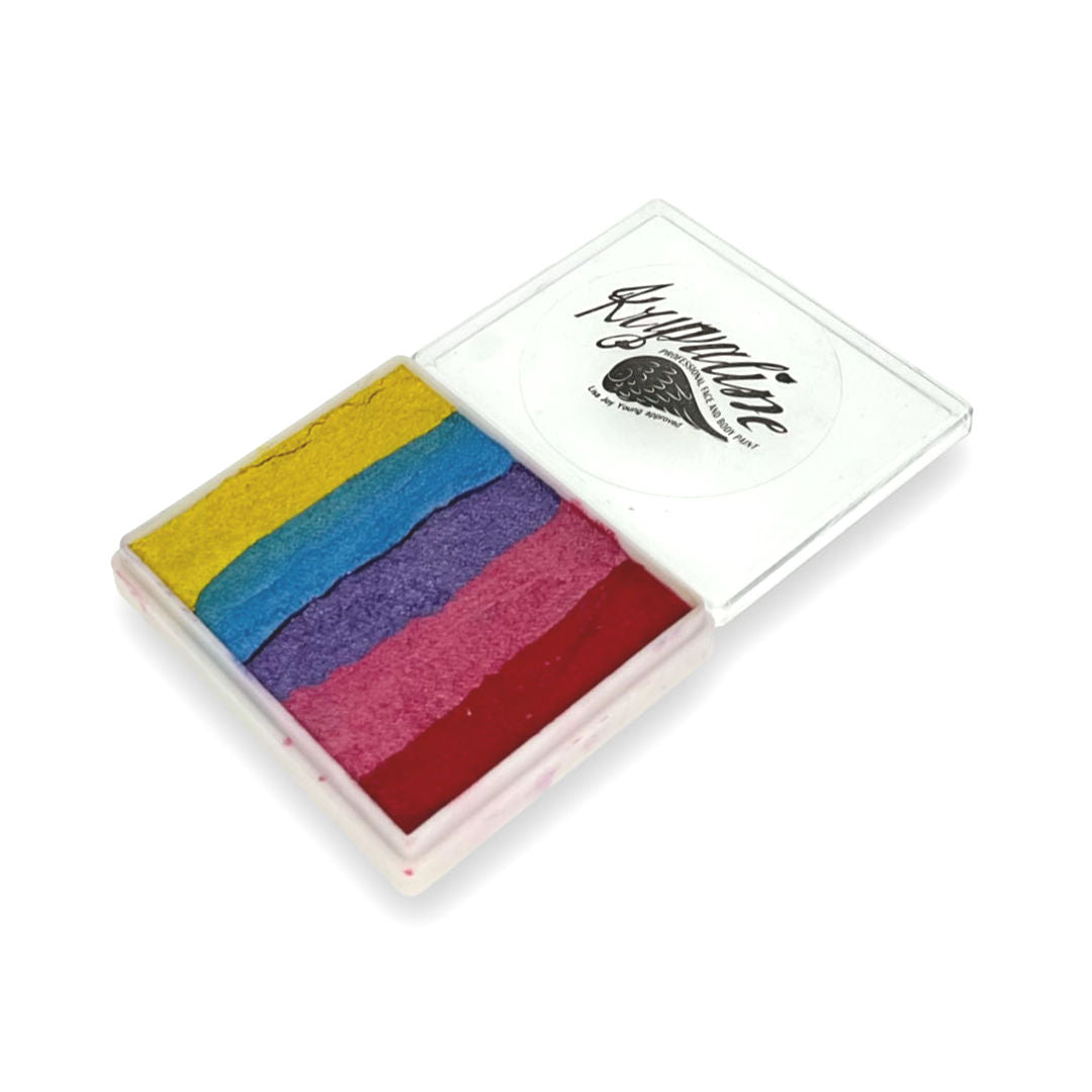 Glowgaze C - Kryvaline Body Art Makeup | Glitter Tattoos, Face & Body Paint, Design - Kryvaline Body Art Makeup