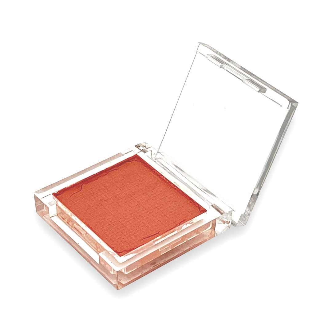 Creamy Matte Colors Flip Lid Container10g Orange - Kryvaline Body Art Makeup | Glitter Tattoos, Face & Body Paint, Design - Kryvaline Body Art Makeup