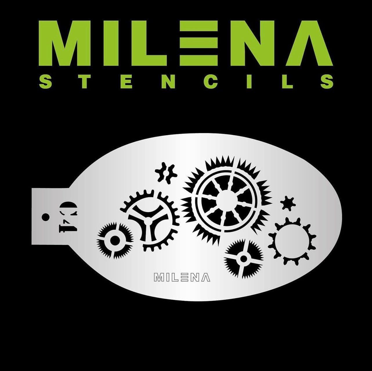 Milena Face Painting Stencils C4