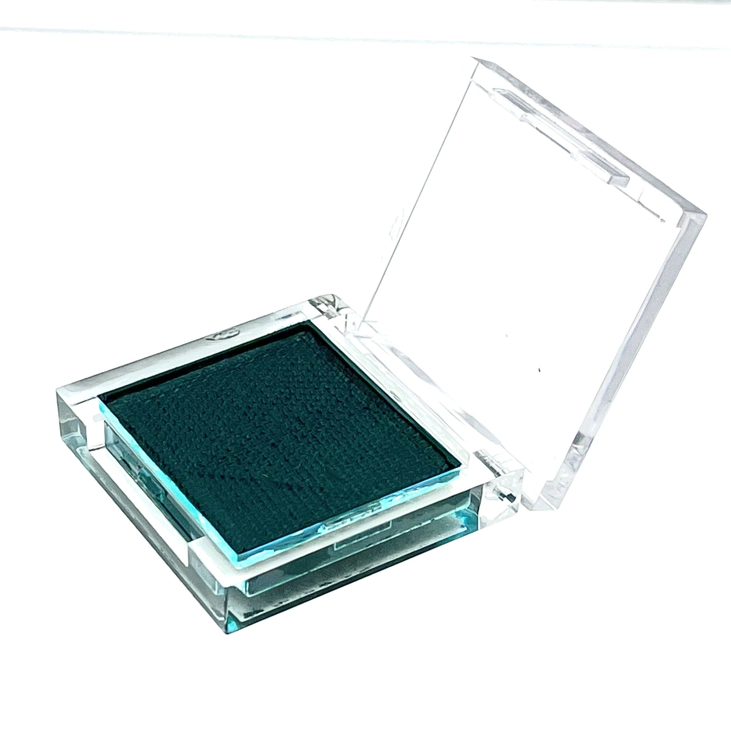 Creamy Matte Colors Flip Lid Container10g Dark Green - Kryvaline Body Art Makeup | Glitter Tattoos, Face & Body Paint, Design - Kryvaline Body Art Makeup