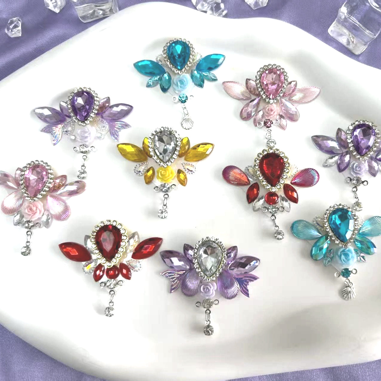 Face painting Gem Clusters Skin Jewels-Fancy Pendants (coming soon)