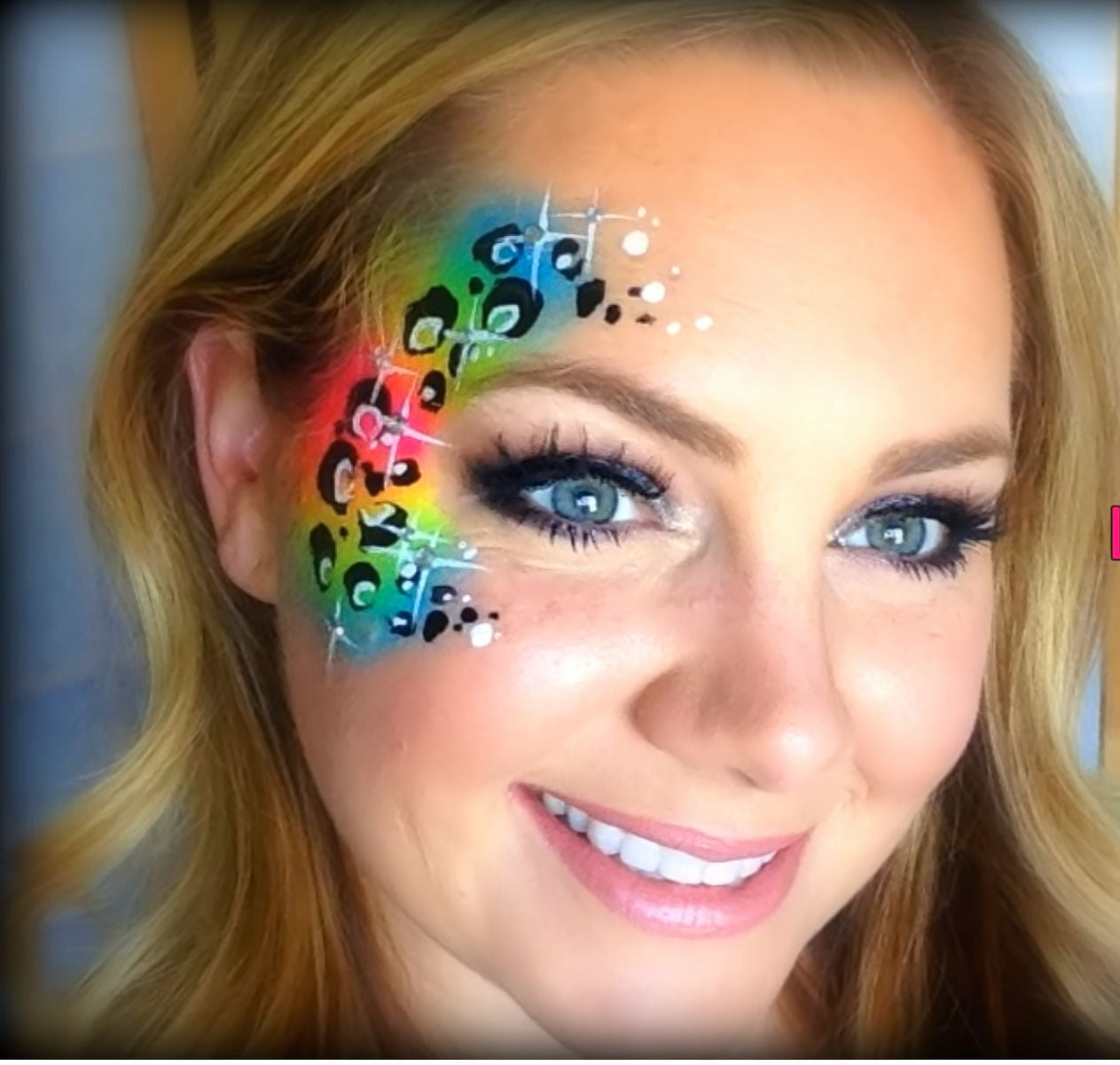 Split Cake Face Paint Palette – Prima Neon 50g