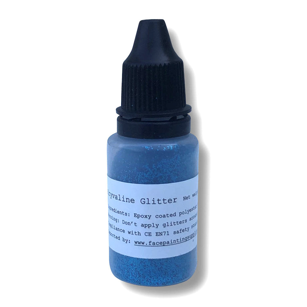 Glitter Tattoo Dust Sky Blue - Kryvaline Body Art Makeup | Glitter Tattoos, Face & Body Paint, Design - Kryvaline Body Art Makeup