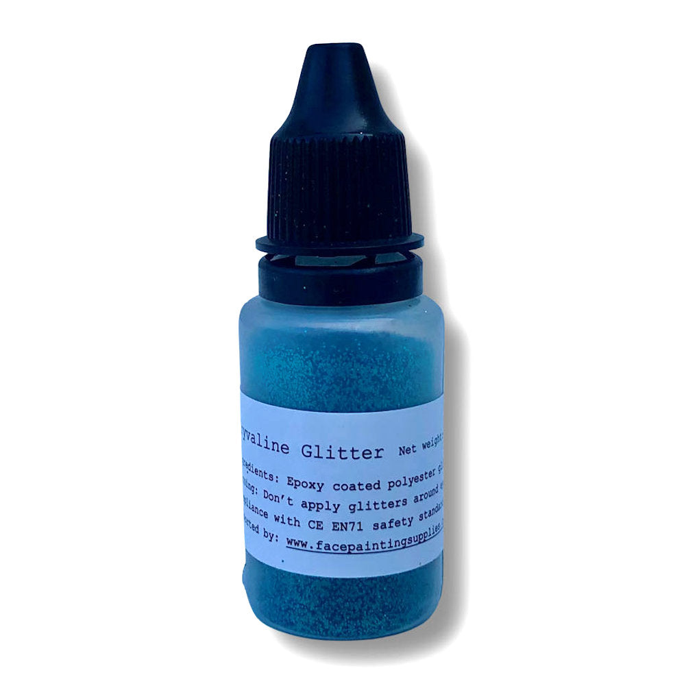 Glitter Tattoo Dust Dark Teal - Kryvaline Body Art Makeup | Glitter Tattoos, Face & Body Paint, Design - Kryvaline Body Art Makeup