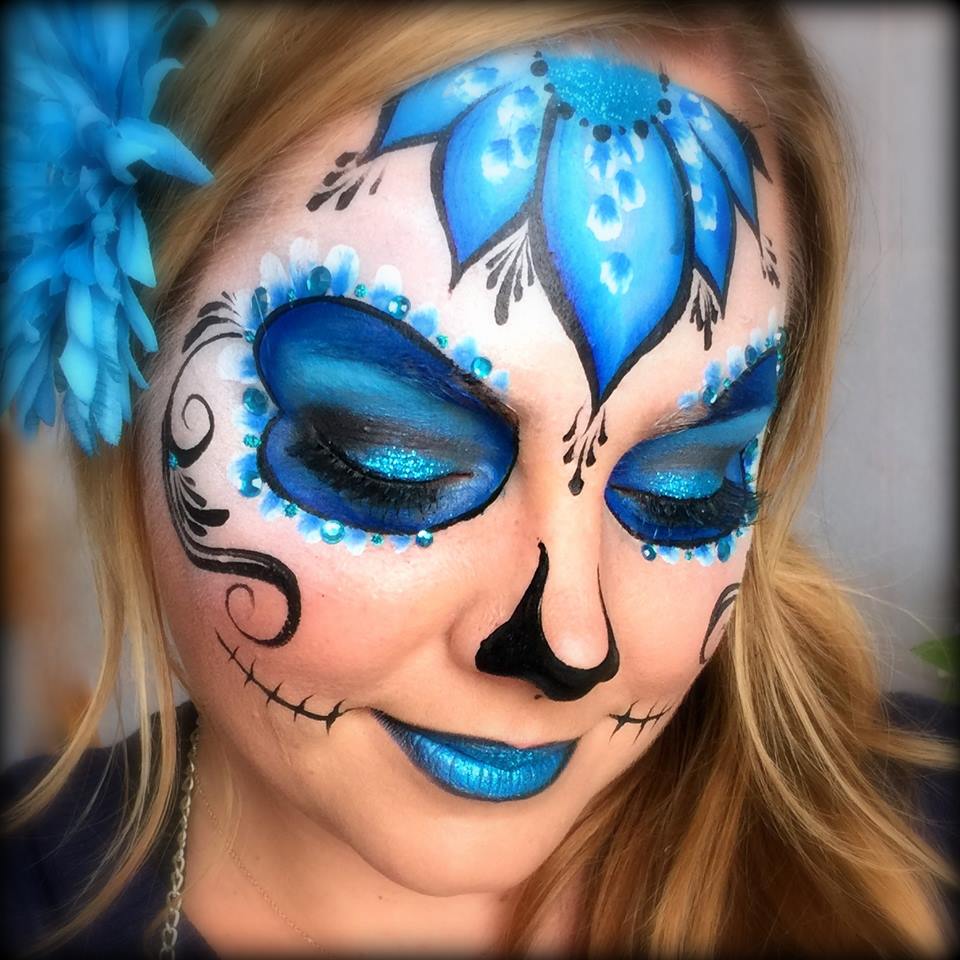 Kryvaline One Stroke 30g Split Cakes Lagoon - Kryvaline Body Art Makeup | Glitter Tattoos, Face & Body Paint, Design - Kryvaline Body Art Makeup