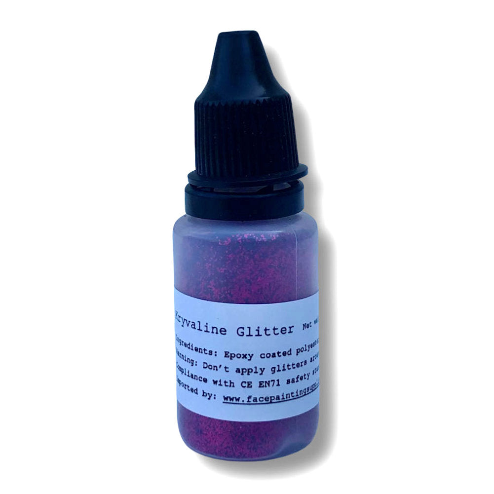 Glitter Tattoo Dust Candy Pink - Kryvaline Body Art Makeup | Glitter Tattoos, Face & Body Paint, Design - Kryvaline Body Art Makeup