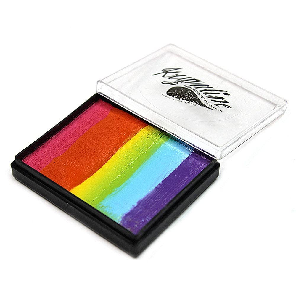 Kryvaline Face and Body Paint Split Cakes 50g Autumn - Kryvaline Body Art Makeup | Glitter Tattoos, Face & Body Paint, Design - Kryvaline Body Art Makeup