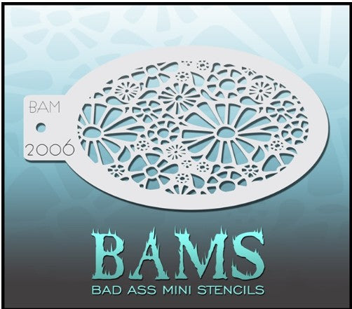 Bad Ass Mini Stencils 2006 - Kryvaline Body Art Makeup | Glitter Tattoos, Face & Body Paint, Design - Kryvaline Body Art Makeup