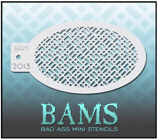 Bad Ass Mini Stencils 2013 - Kryvaline Body Art Makeup | Glitter Tattoos, Face & Body Paint, Design - Kryvaline Body Art Makeup