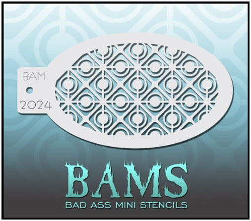 Bad Ass Mini Stencils 2024 - Kryvaline Body Art Makeup | Glitter Tattoos, Face & Body Paint, Design - Kryvaline Body Art Makeup