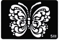 Glitter Tattoo Stencils 5 Pieces Package 028 - Kryvaline Body Art Makeup | Glitter Tattoos, Face & Body Paint, Design - Kryvaline Body Art Makeup