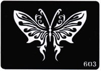 Glitter Tattoo Stencils 5 Pieces Package 029 - Kryvaline Body Art Makeup | Glitter Tattoos, Face & Body Paint, Design - Kryvaline Body Art Makeup