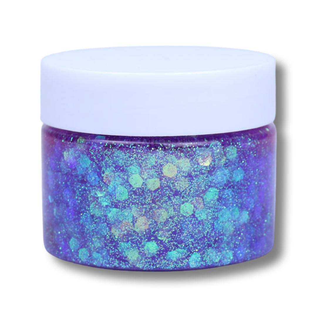 Glitter Gels MG02 40ml - Kryvaline Body Art Makeup | Glitter Tattoos, Face & Body Paint, Design - Kryvaline Body Art Makeup