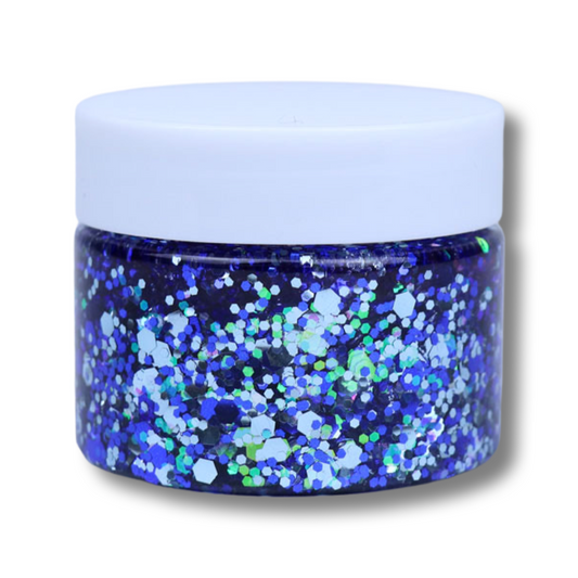 Glitter Gels MG08 40ml - Kryvaline Body Art Makeup | Glitter Tattoos, Face & Body Paint, Design - Kryvaline Body Art Makeup