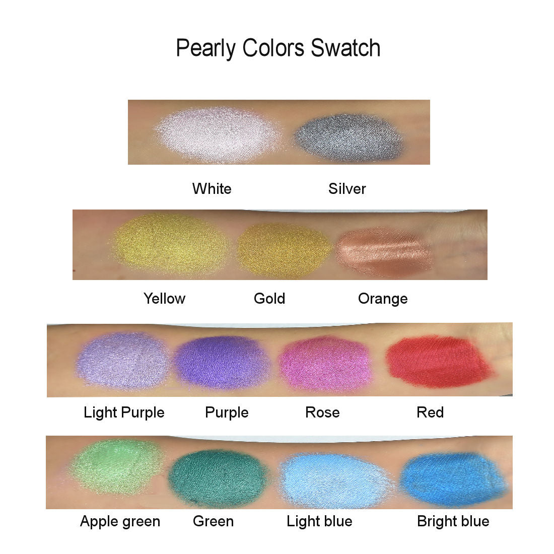 Kryvaline Face and body Paint Pearly Colors 30g Sliver - Kryvaline Body Art Makeup | Glitter Tattoos, Face & Body Paint, Design - Kryvaline Body Art Makeup