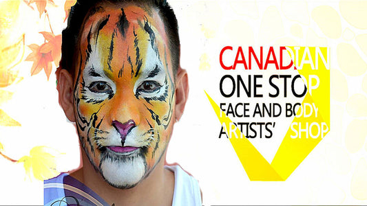 How to minimize face and body painting stain on skin.