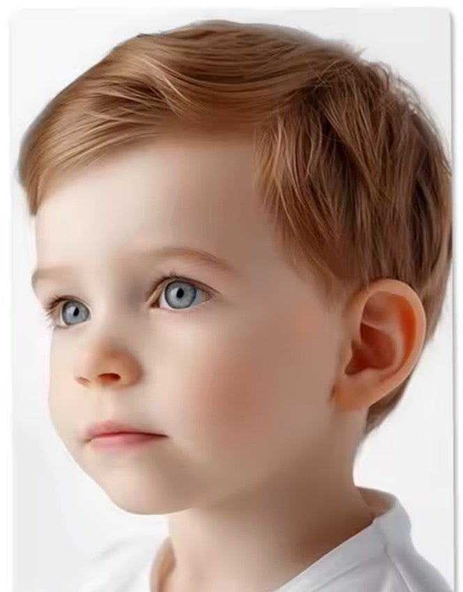 Reusable Face Painting Practice & Display Board- Boy Side View