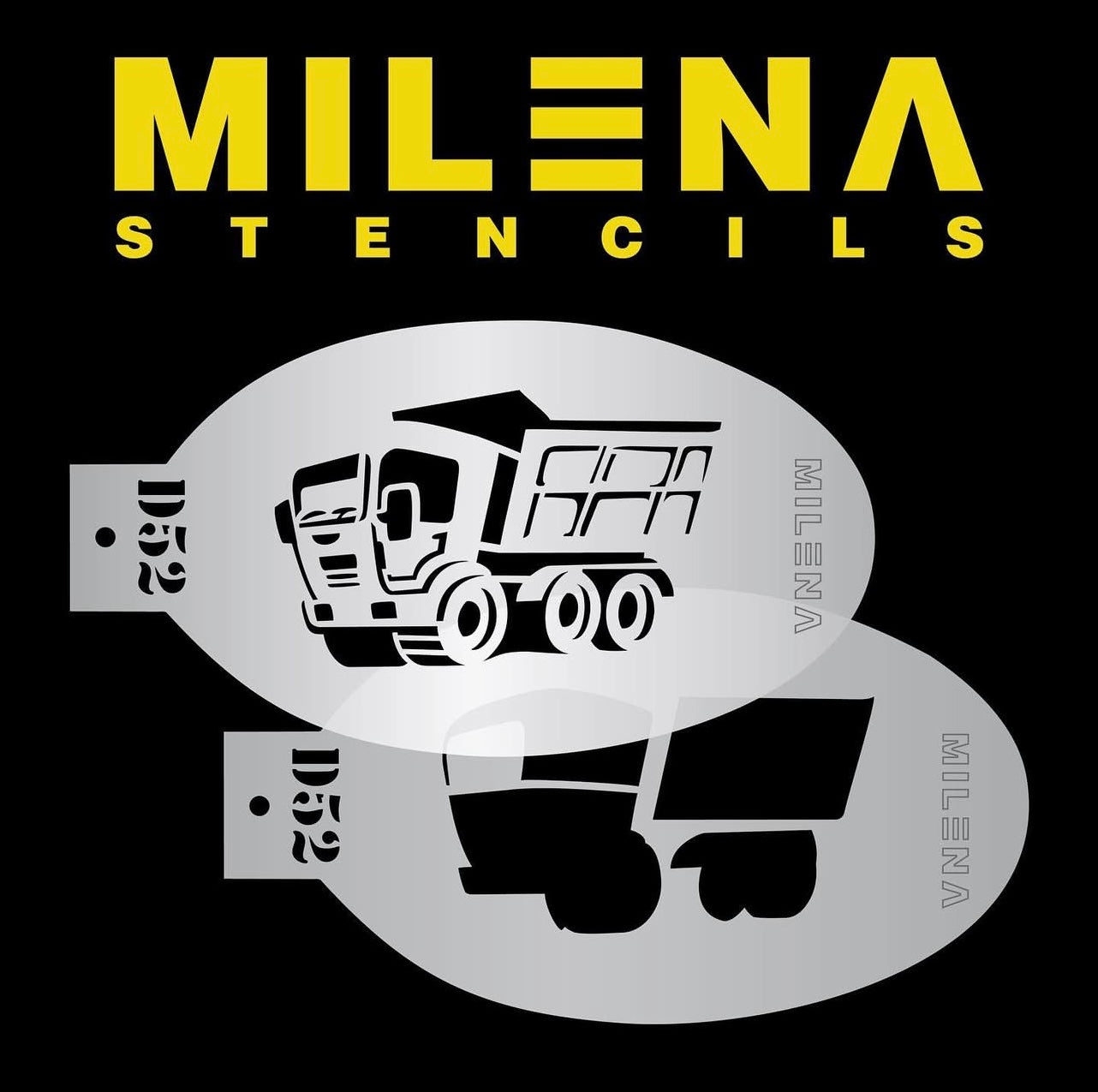 Milena Face Painting Stencils D52