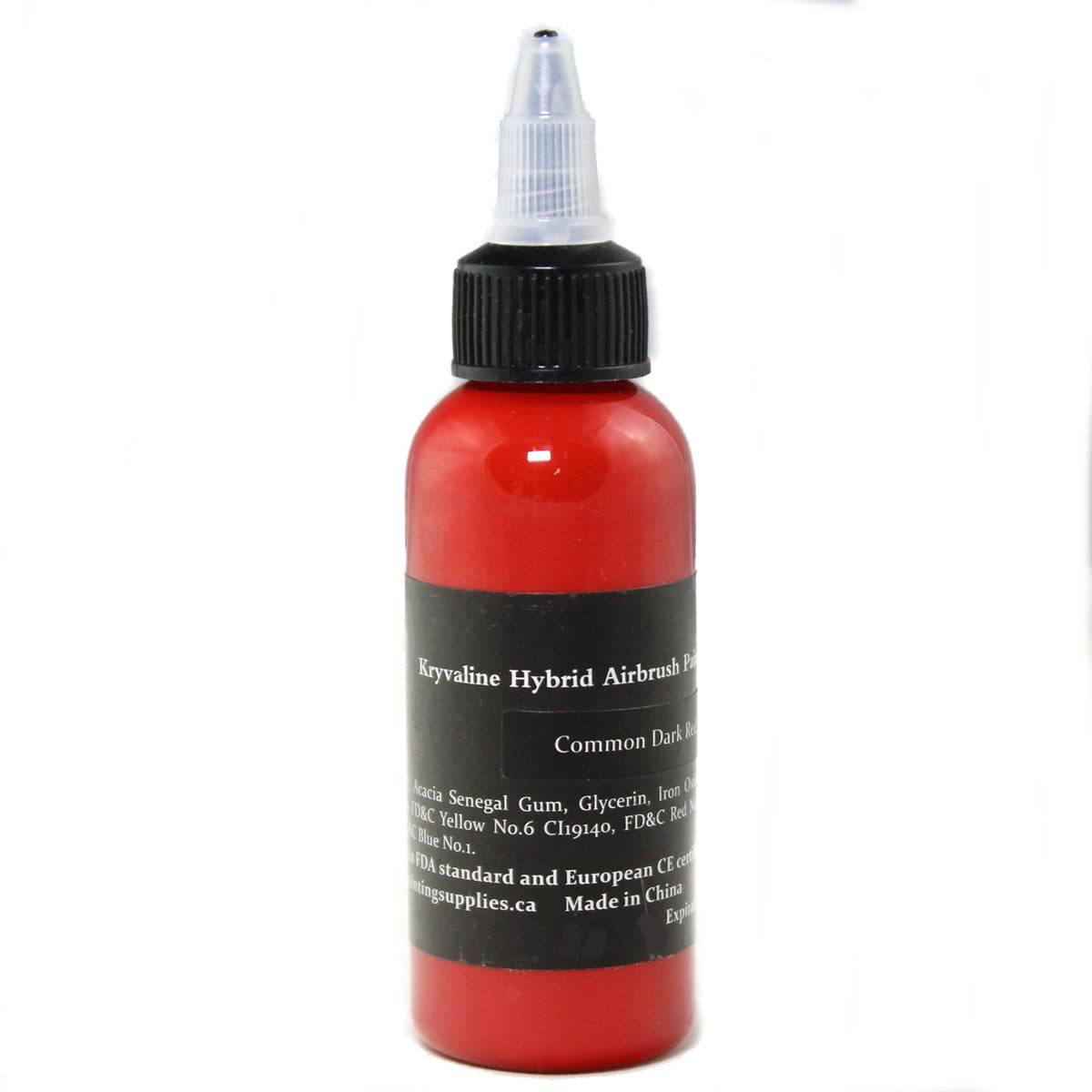 Dark Red Face Paint | Kryvaline Hybrid 60ml – Kryvaline Body Art Makeup