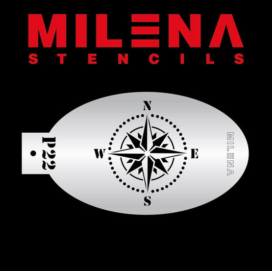 Milena Face Painting Stencils P22