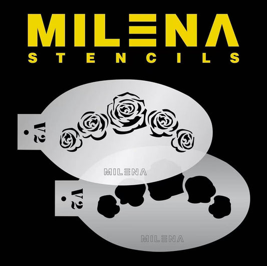 Milena Face Painting Stencils V2