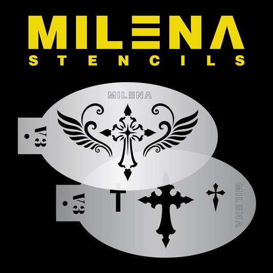 Milena Face Painting Stencils V3
