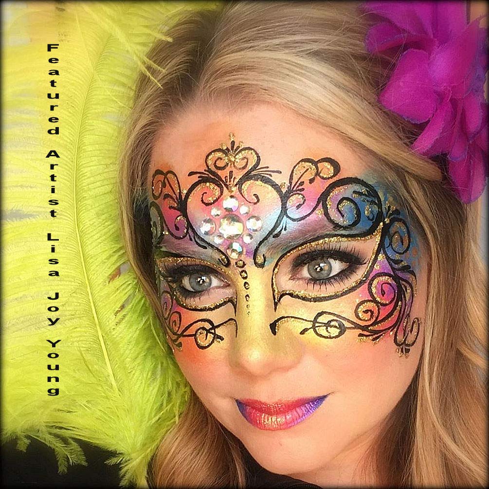 Kryvaline Face and body Paint Metallic Colors 30g Orange - Kryvaline Body Art Makeup | Glitter Tattoos, Face & Body Paint, Design - Kryvaline Body Art Makeup