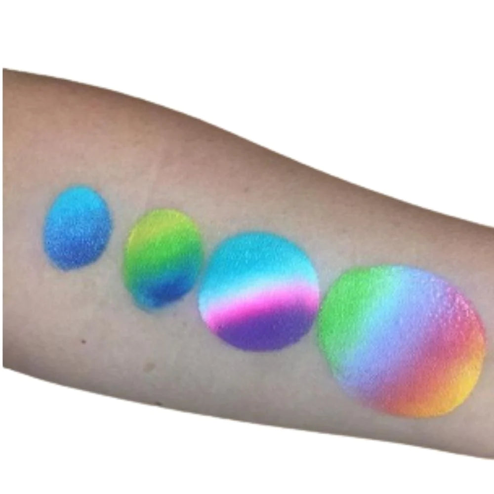 Black Tube Sponges Set of 4 - Kryvaline Body Art Makeup | Glitter Tattoos, Face & Body Paint, Design - Kryvaline Body Art Makeup
