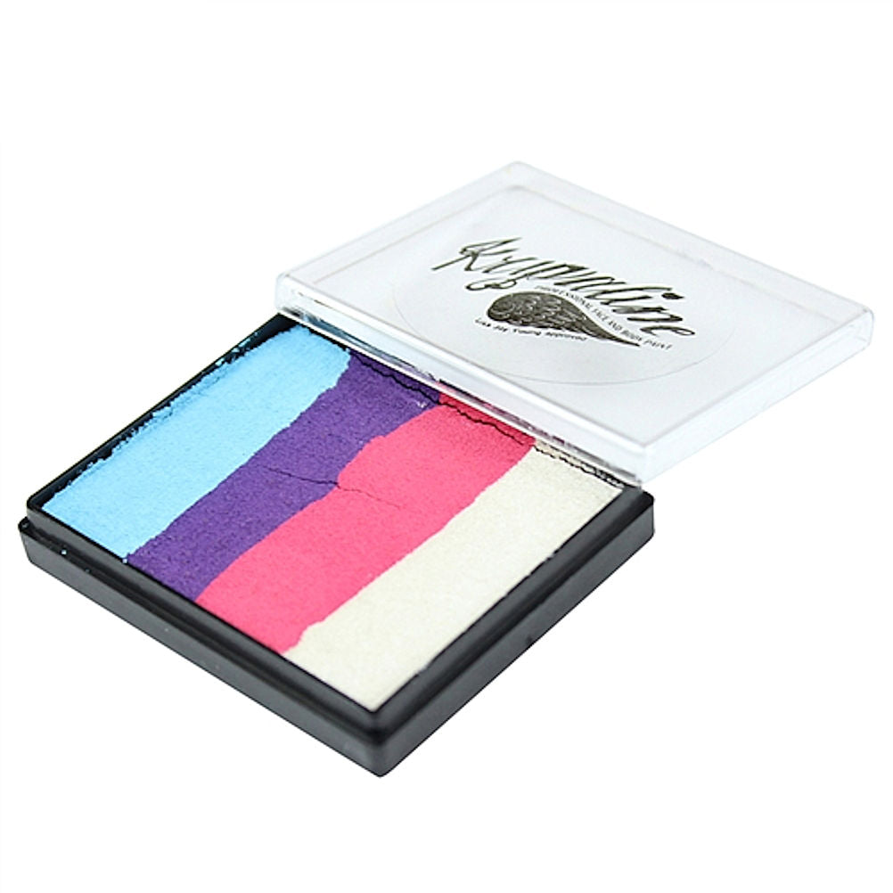 Kryvaline Face and Body Paint Split Cakes 50g Madeline - Kryvaline Body Art Makeup | Glitter Tattoos, Face & Body Paint, Design - Kryvaline Body Art Makeup